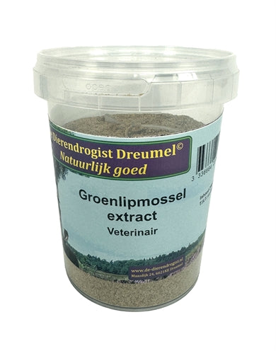 DIERENDROGIST GROENLIPMOSSEL EXTRACT VETERINAIR 200 GR