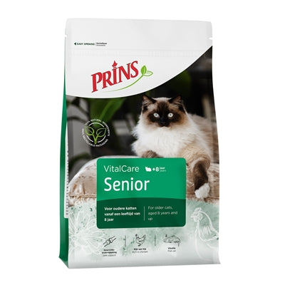 Prins Cat Vital Care Senior kattenvoer droogvoer 10 kg