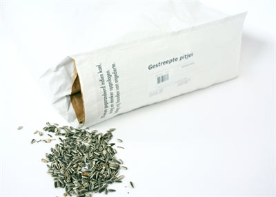 Zonnebloempitten Gestreept vogelvoer zaden 12,5 kg