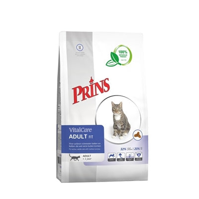 Prins Cat Vital Care Adult Fit kattenvoer droogvoer 10 kg