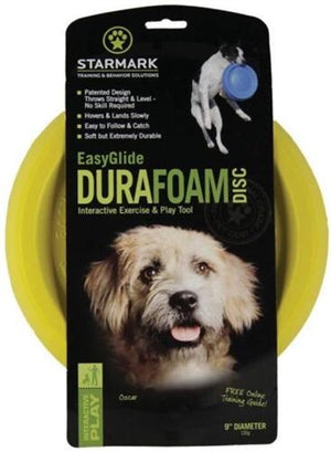 Starmark Frisbee Easy Glider Dura Foam Assorti hondenspeelgoed 23 cm