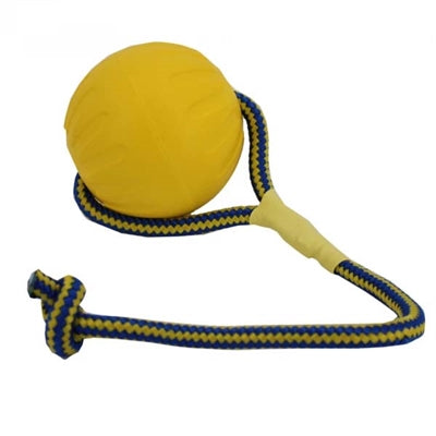 Starmark Swing 'n Fling Durafoam Fetch Bal Aan Koord hondenspeelgoed