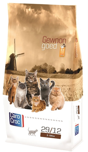 Carocroc Kat 3-MIX kattenvoer droogvoer 7 kg