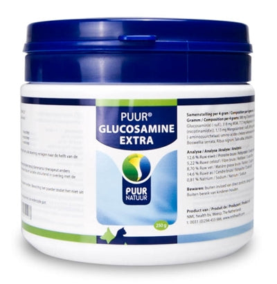 Puur Natuur Glucosamine Extra (compleet) Voor Hond en Kat vachtverzorging