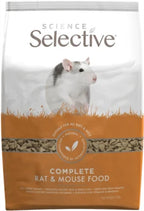 Supreme Science Selective Rat / Mouse knaagdiervoer konijnenvoer 1,5 kg