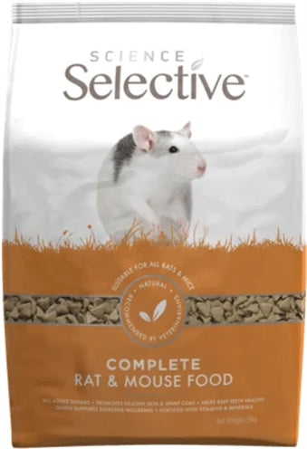 Supreme Science Selective Rat / Mouse knaagdiervoer konijnenvoer 1,5 kg
