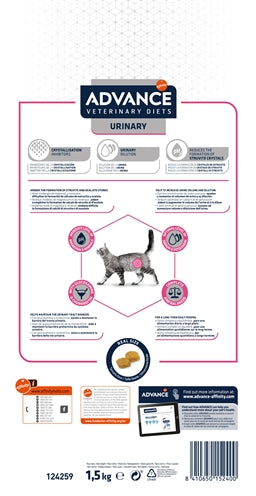 Advance Veterinary Diet Cat Urinary Urinewegen kattenvoer droogvoer