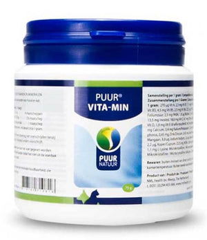 Puur Natuur Vita-min (vitaminen en Mineralen) Hond en Kat voedingssupplement